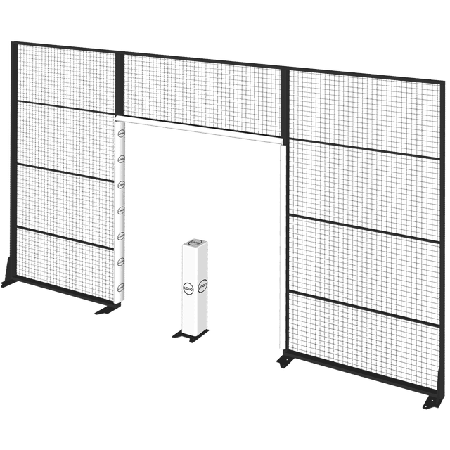 Experience an elevated level of court aesthetics and player safety with our customized entrance and net posts protections.